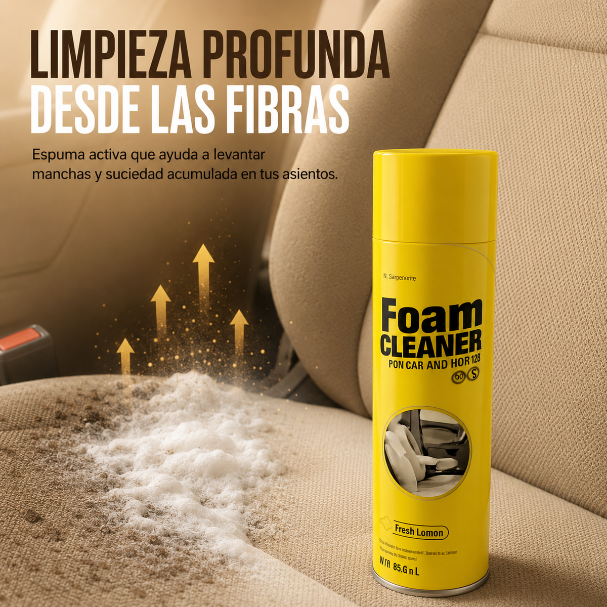 2 x 1 FoamClean Pro™ – Espuma de Limpieza Profunda